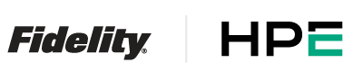 Fidelity HPE co-branded logo